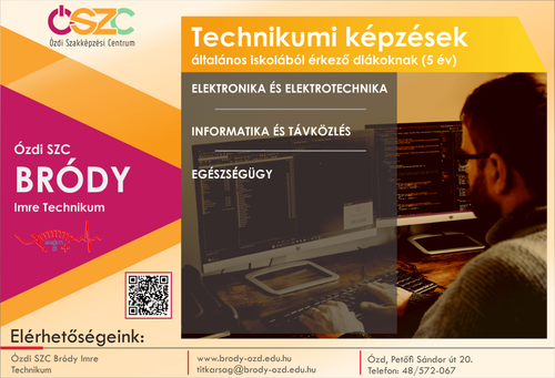 Tanulj tovább a Bródyban!