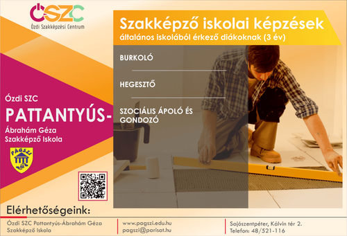 Tanulj tovább a Pattantyúsban!